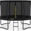 JUMPZYLLA 8FT Trampoline Outdoor with Enclosure for Kids - Image 2