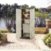 Rubbermaid Vertical Resin Weather Resistant Outdoor Storage Shed - Image 4