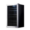 NewAir Beverage Refrigerator Cooler | 126 Cans Free Standing with Right Hinge Glass Door - Image 4