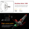 A280 RC Plane 2.4G 4CH 3D6G Mode Aircraft P51 Fighter Simulator with LED Searchlight RC Airplane Toys for Children - Image 5