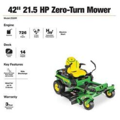 Alternative view of Z320R 21.5 HP V-Twin Zero-Turn Riding Mower with Accel Deep Deck