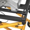 Miter Saw Stand With Wheels (DWX726) Yellow - Image 12