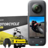 Insta360 X3 Motorcycle Kit- Waterproof 360 Action Camera with 1/2" 48MP Sensors - Image 2