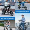 URBANMAX C1 Electric Scooter with Seat, 450W Powerful Motor up to 22 Miles Range - Image 5