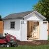 Handy Home Products Beachwood 10 ft. x 12 ft. Wood Storage Shed (Floor Included) - Image 4