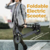 Electric Scooter - 8.5" Solid Tires, 350W Motor, Up to 19 MPH and 21-23 Miles Long-Range Portable Foldable Commuting Scooter for Adults with Double Braking System and App - Image 35