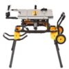 15 Amp Corded 10 in. Job Site Table Saw with Rolling Stand DWE7491RS - Image 5