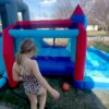 Inflatable Water Slides for Kids 8-in-1 Bounce House Water Park with 450W Blower Climbing Wall, Splash Pool, 2 Water Cannons, Basketball Hoop, Water Slide, Crocodile Sprinkler for Gift Backyard Party - Image 9