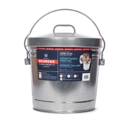 Behrens Galvanized Steel Locking Lid Can - 6 gal
