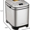 Cuisinart Bread Maker Machine, Compact and Automatic, Up to 2lb Loaves - Image 5