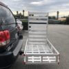 80779 Aluminum Hitch Mount Cargo Carrier with 47′′ Long Ramp, 1 Pack - Image 6