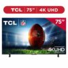 TCL 75′′ 4-Series 4K UHD HDR Smart TV with Roku, Voice Control, AirPlay, & Customizable Home Screen - Image 2