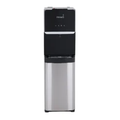 Primo Deluxe Bottom Loading Stainless Steel Water Dispenser - Black - Each