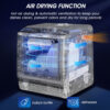 Portable Countertop Dishwasher with 5-Liter Built-In Water Tank and Air-Dry Function 5 Washing Programs - Image 6