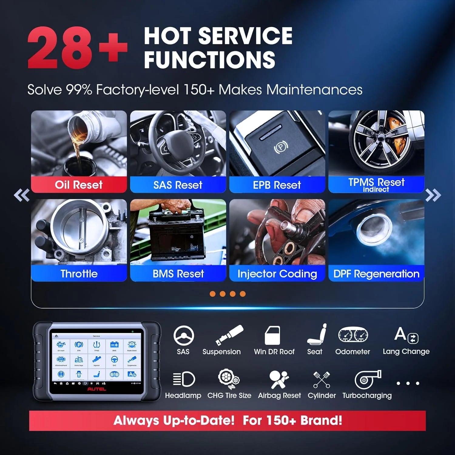 2024 Bidirectional Tool as MK808BT Pro MX808S M808Z, Function as MaxiCheck MX900, Active Test, All System Diagnose, Injector Coding. - Image 4