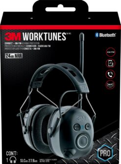 3M Worktunes Connect. AM/FM Hearing Protector. Bluetooth Technology