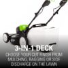 80V Cordless 21′′ Self-Propelled Brushless Lawn Mower | Greenworks - Image 4