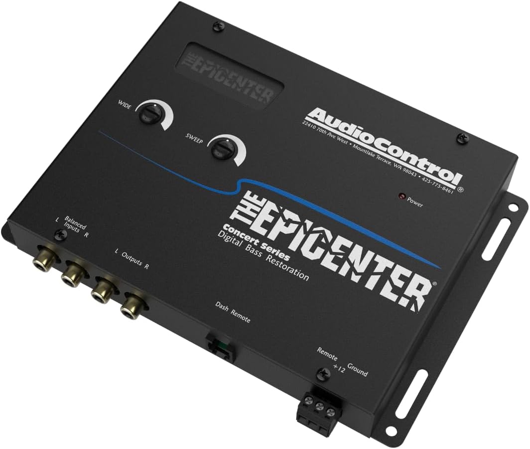 AudioControl Epicenter Digital Bass Restoration Processor with Wired Remote for Enhanced Car Audio - Image 4