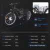 26 Inch Adult 3 Wheel Electric Tricycle with Basket, Fat Tires,7 Speeds,350W Powerful Motor, 36V 10Ah Removable Battery Dark Gray - Image 9