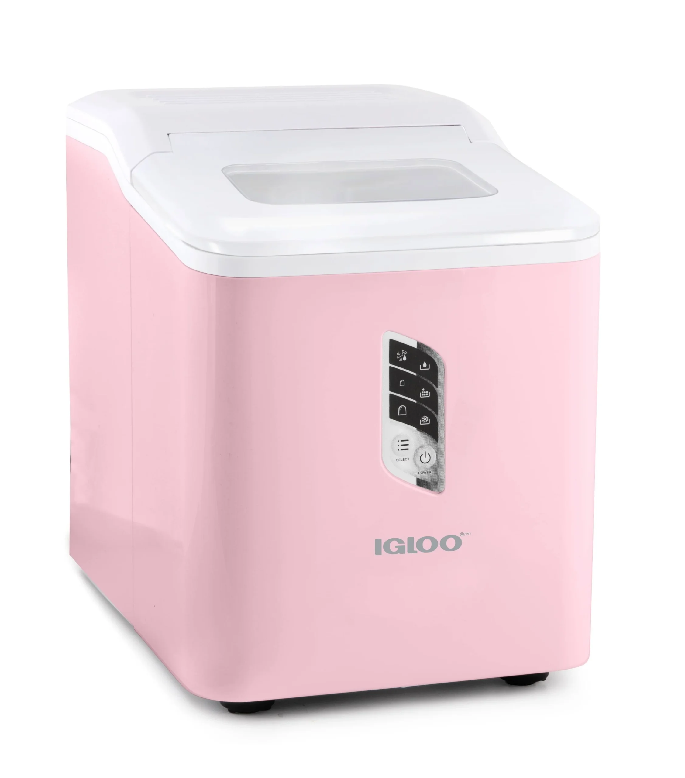 Igloo Self-Cleaning 26 lb Ice Maker, Pink