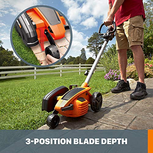 Worx Edger Lawn Tool, Electric Lawn Edger 12 Amp 7.5", Grass Edger & Trencher - Image 3