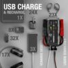 NOCO Boost HD GB70 2000A 12V UltraSafe Portable Lithium Jump Starter - Image 4