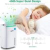 Portable Air Conditioners with Remote Control, 3-in-1 Free Standing Cooling AC Unit with Fan & Dehumidifier, Cools Room up to 700 sq.ft, Smart/Sleep Mode,3 Speed,Auto Swing,24H Timer - Image 9