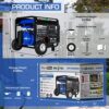XP12000EH Dual Fuel Generator – 12,000W Gas/Propane, 457cc 4-Stroke Engine, EPA/CARB Compliant - Image 7