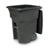 Toter 96 Gallon Trash Can with Smooth Wheels and Lid ; - Image 6