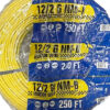 2025 Unbranded* 250-Ft Roll 12-2 AWG NM-B Gauge Indoor Electrical Copper Wire Ground Cable, WHITE (/2) - Image 2