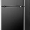 Euhomy Mini Fridge with Freezer, 3.2 Cu.Ft Mini Refrigerator with Freezer