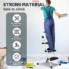 SocTone 3 Step Ladder, Folding Step Stool for Adults with Handle, Lightweight - Image 6