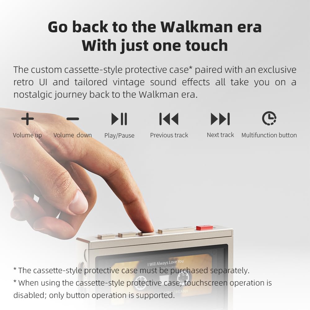 FiiO M21 Android 13 Hi-Res Music Player, Snapdragon 680, Blue-Black - Image 8