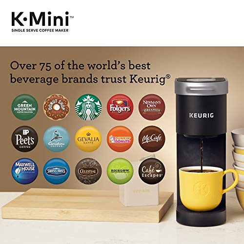 Keurig K-Mini Single Serve Coffee Maker, Black - Image 6