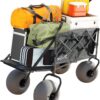 Beach Wagon with 13" Balloon Wheels, Collapsible, All-Terrain, 185L - Image 5