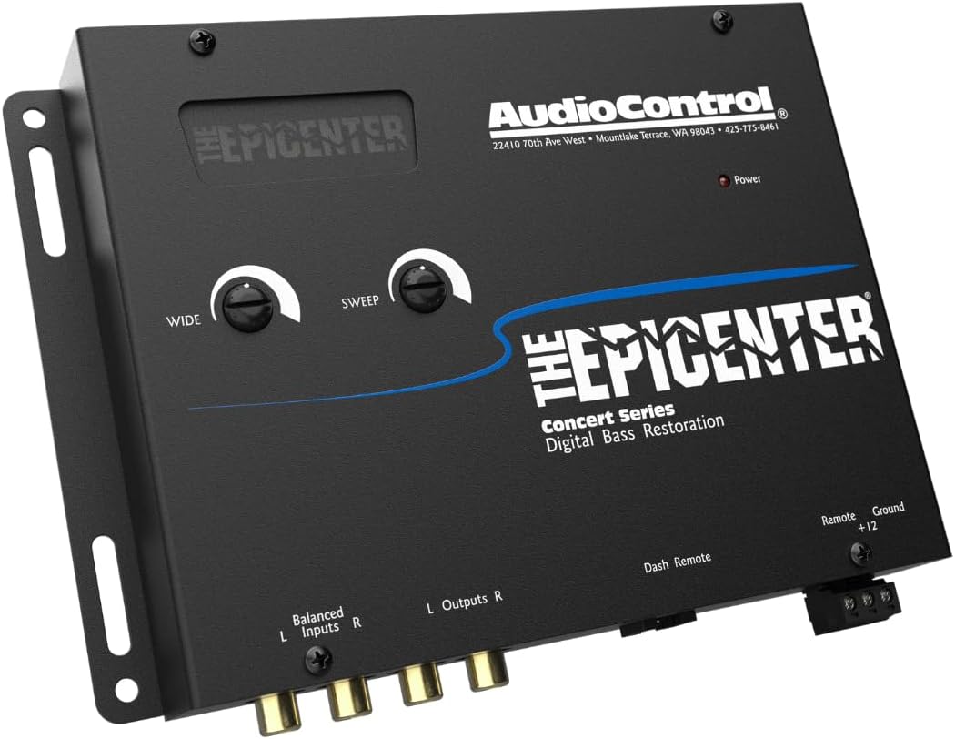 AudioControl Epicenter Digital Bass Restoration Processor with Wired Remote for Enhanced Car Audio - Image 3