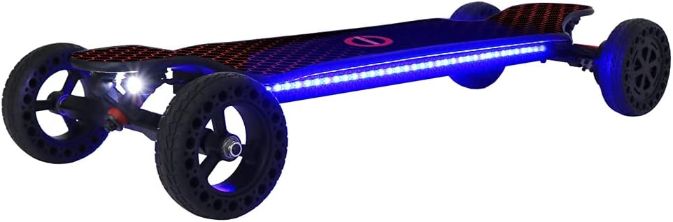 Electric Skateboard 4000 Watts | 12S3P | 35 mph | 22 Mile Range | 6" Wheels | Cool Lights | - Image 3