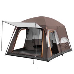 Alternative view of KFeng 12 Person Tents for Camping - 2Rooms 3Doors&3Windows Mesh,Suitable for Outdoor/Picnic,Brown