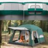 KFeng 12 Person Tents for Camping - 2Rooms 3Doors&3Windows Mesh,Suitable for Outdoor/Picnic,Brown - Image 16