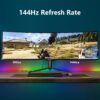 INNOCN 49" Curved Gaming Monitor, 144Hz, HDR400, USB-C, 49C1G - Image 4