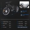 26 Inch Adult 3 Wheel Electric Tricycle with Basket, Fat Tires,7 Speeds,350W Powerful Motor, 36V 10Ah Removable Battery Dark Gray - Image 2