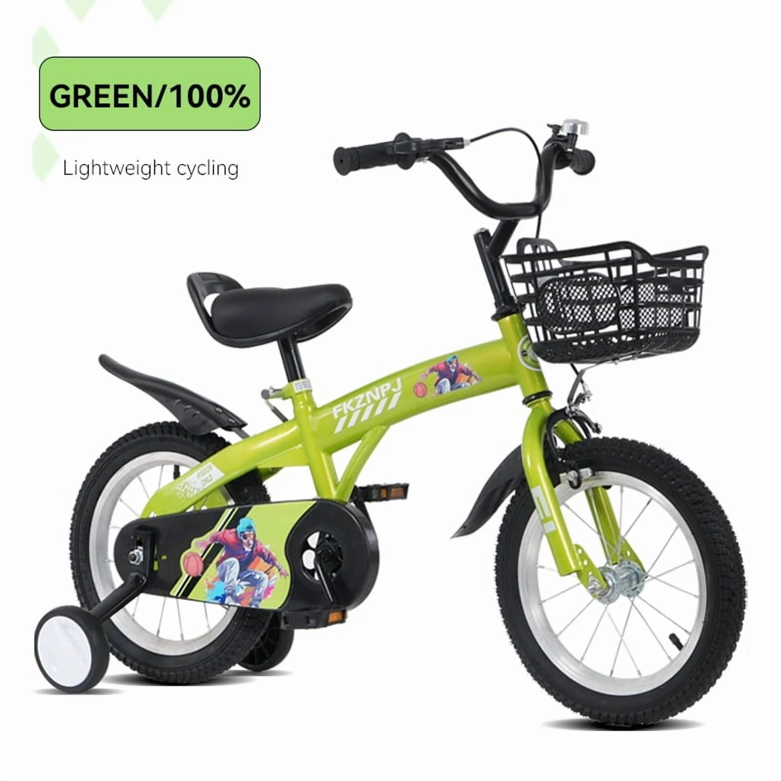 Baprem 18" Girls Bike for 5-9 Years Old Kids, Cute Kids Bike with Training Wheels, Steel Frame Sporty Children Bicycle, Pink - Image 47