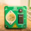 EZ Generator Switch, 15A 125V Green Manual Transfer Electrical Switch - Image 3