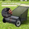 2025 Heavy Duty Steel 26 Inch Collector Push Lawn Sweeper - Image 4