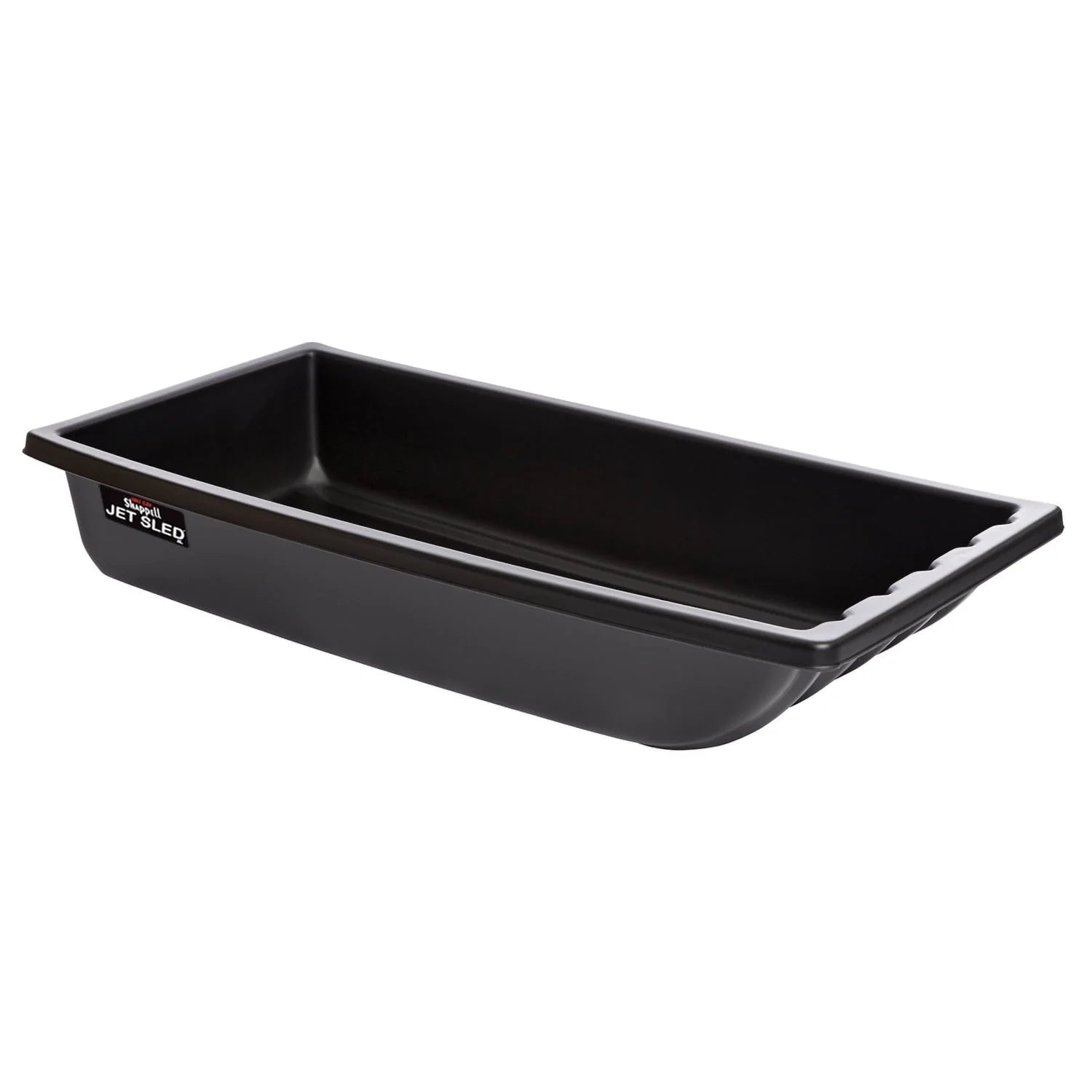 Eagle Claw Shappell Plastic 66 In. Poly Jet Sled, Black, Extra Large, Hunting Game Cart - Image 3