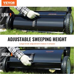 Alternative view of 2025 Heavy Duty Steel 26 Inch Collector Push Lawn Sweeper