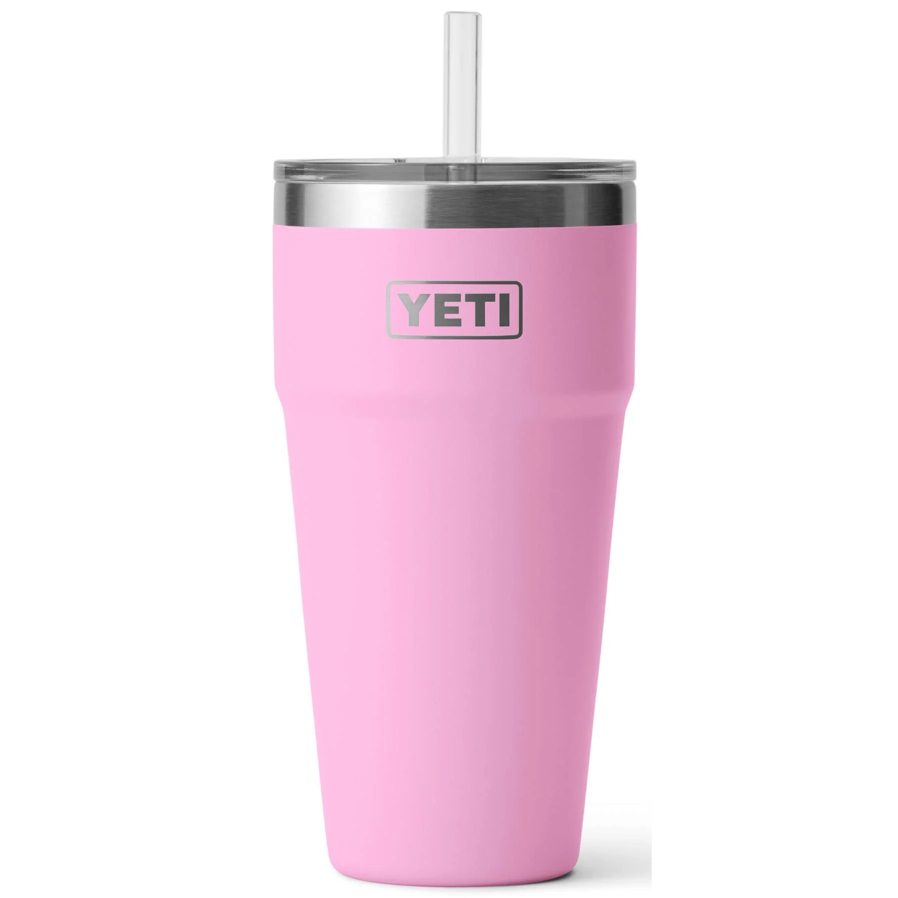 Yeti Rambler 26 oz Stackable Cup with Straw Lid - Power Pink