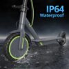 Electric Scooter - 8.5" Solid Tires, 350W Motor, Up to 19 MPH and 21-23 Miles Long-Range Portable Foldable Commuting Scooter for Adults with Double Braking System and App - Image 28