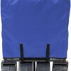 Mac Sports Heavy Duty Collapsible Folding All Terrain Utility Beach Wagon Cart Blue/Black - Image 9