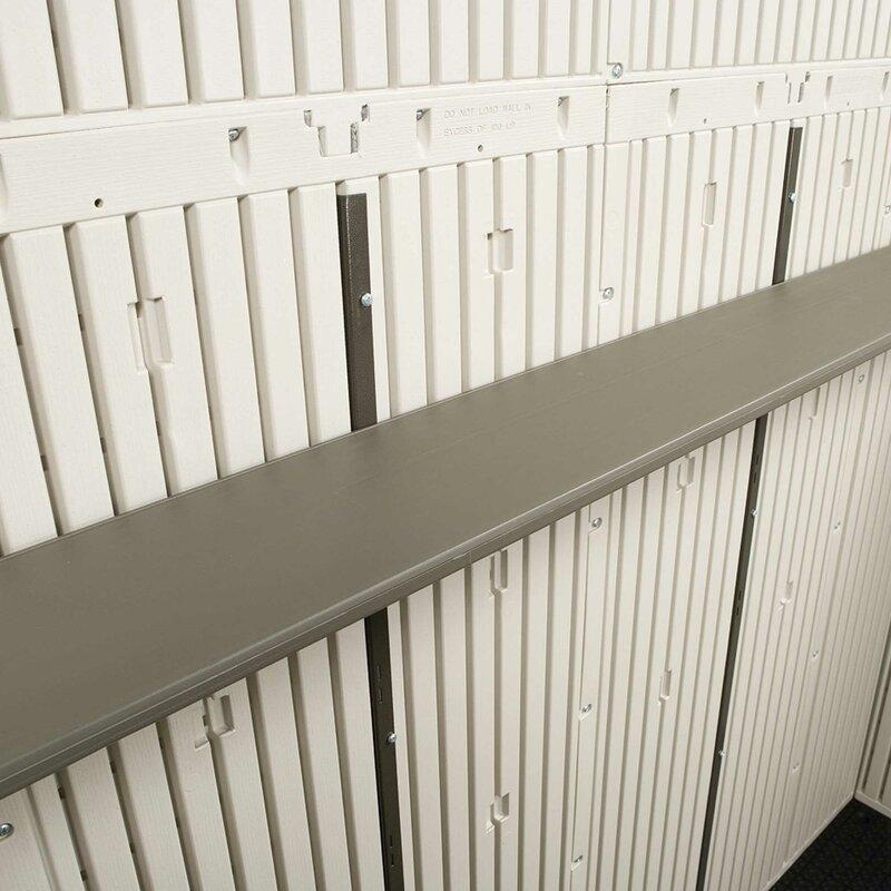 Side Entry 15 ft. W x 8 ft. D Plastic Storage Shed - Image 9